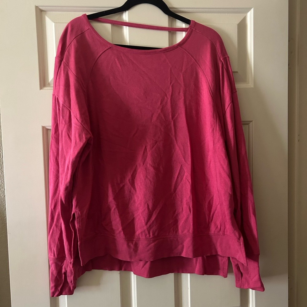 Sweaty Betty Pink Tunic Sweatshirt